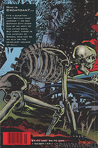 Batman/Spawn (newsstand Edition) back cover