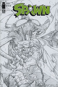 Spawn 261 (sketch cover)