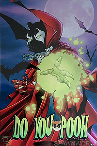 Do You Pooh - Spawn 1 poster homage - Metal Edition