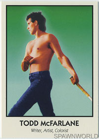 Trading card front
