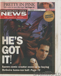 Philadelphia Daily News front cover