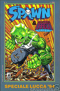 Spawn & Savage Dragon Speciale Lucca 1994 - Italy