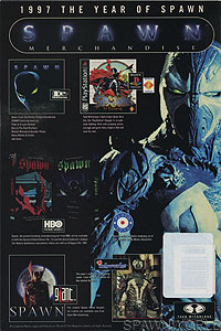 Spawn 64 (newsstand edition) back cover