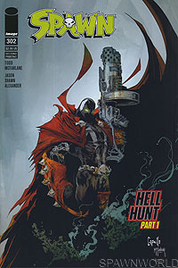 Spawn 302 2nd print blurry version