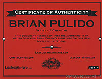 Certificate of Authenticity