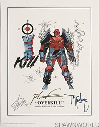 Overkill signed litho