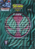 #75 Clown (Back)