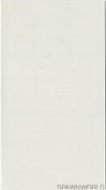 Advertising Card (Back)