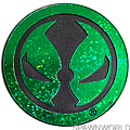 Green / Speckled / 5 Spawn Symbol (Front)