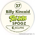 27 Billy Kincaid (Back)