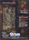 #17 Vertebreaker (Back)