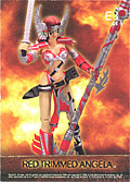 E3 Green Cosmic Angela / Red Trimmed Angela (Back)